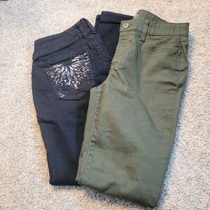 Bundle of Wallflower and St John's Bay skinny Jeans